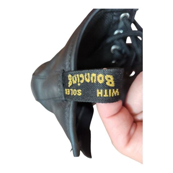 Dr martens 1460J black combat boots kids size 3 airwair lace up/ zip up boots - Picture 8 of 16